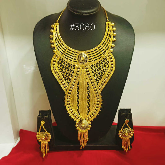 PMJ Beautiful Long Set Necklace Model no. 3080