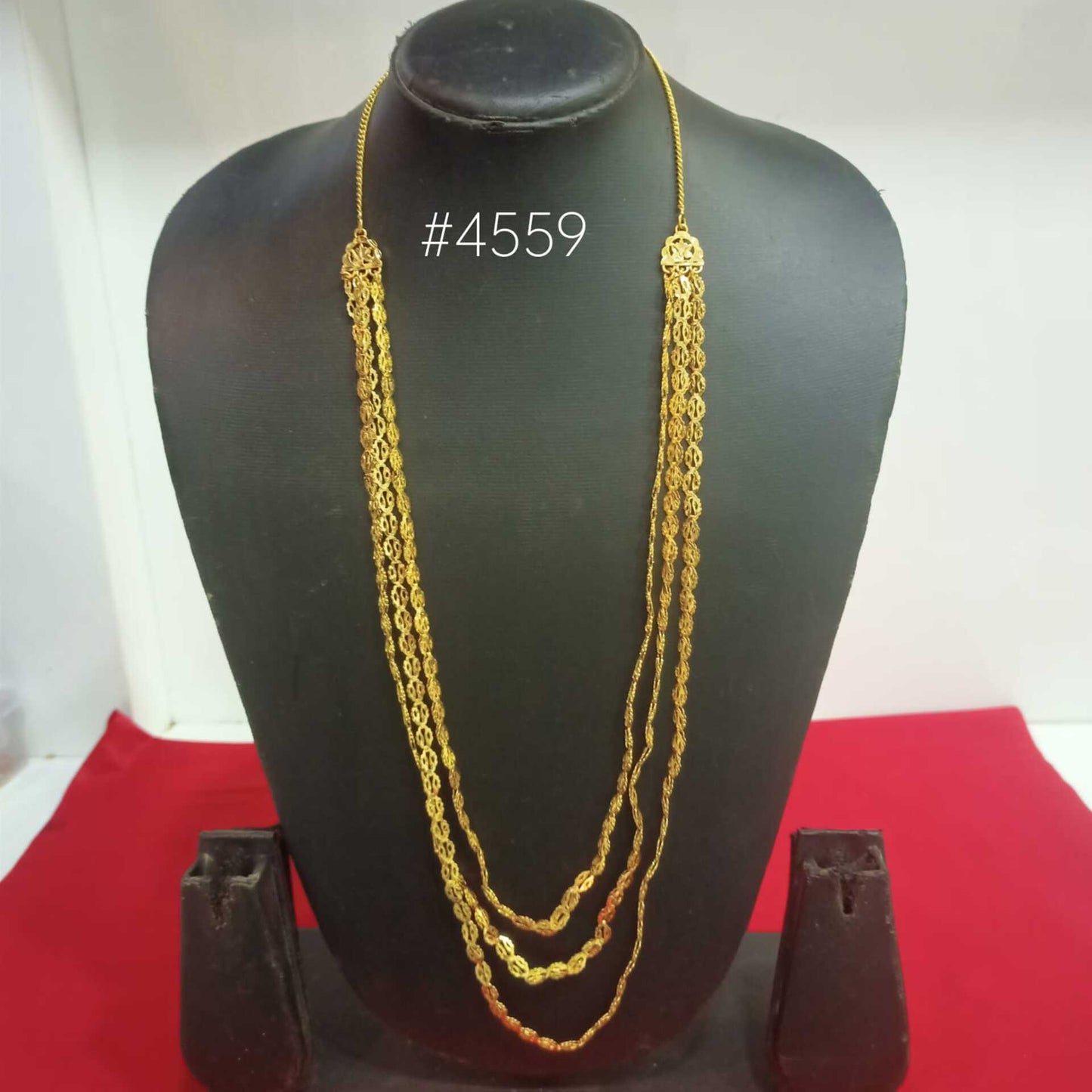 Fancy Design 3-Line Chapla Haar MODEL 4559 – Poojamani Jewellers LLP
